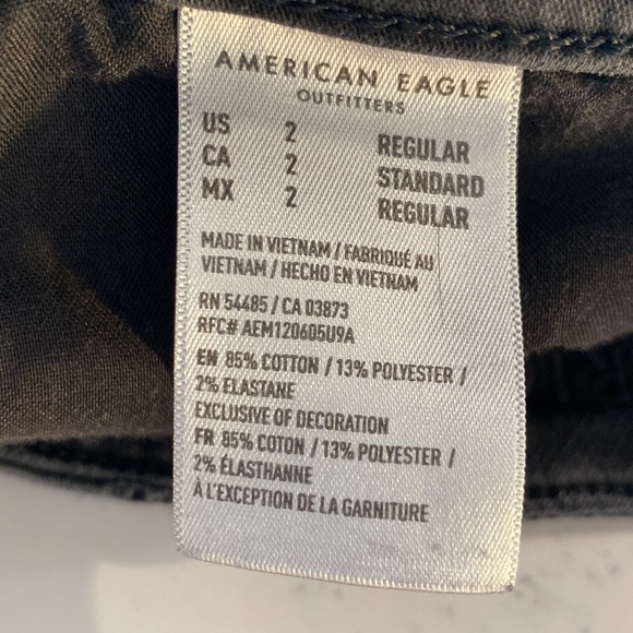 American Eagle NE(X)T LEVEL STRETCH Jeggings size 2 regular - Picture 6 of 7